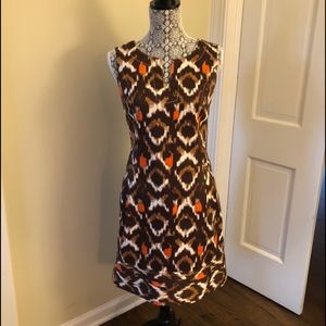 Etcetera Ikat Print Dress size 2